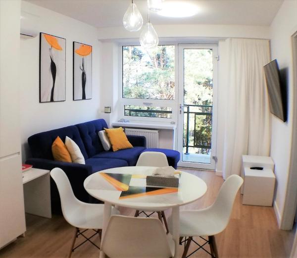 A la foto es mostra l'objecte Luksusowy Apartament Nad Zalewem situat a la ciutat de Serock.