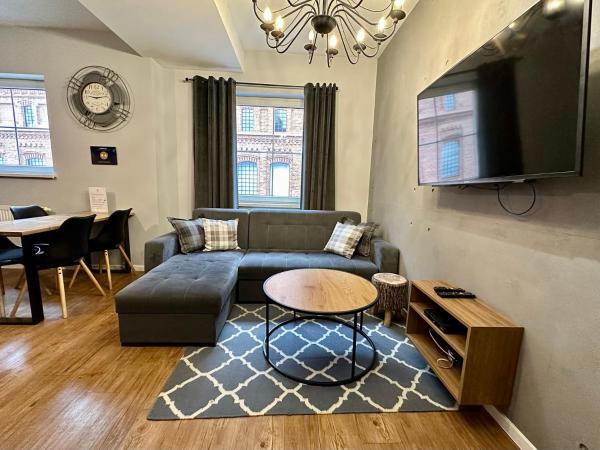 På billedet ses objektet LuxApart Kalisz Loft beliggende i byen Kalisz.