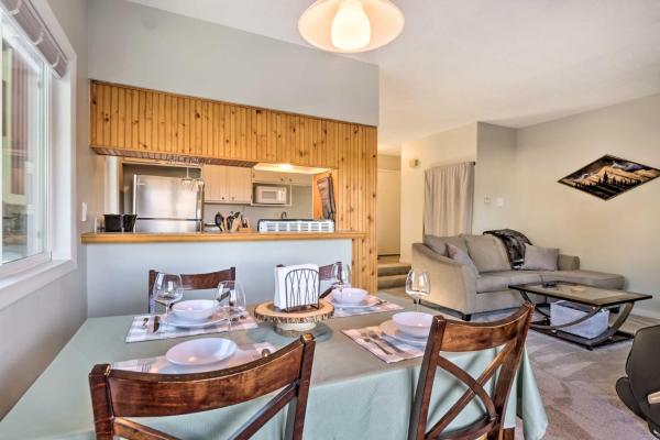 På bildet vises objektet 4 Mi to Keystone Resort: Dillon Condo w/ Patio som ligger i byen Dillon.