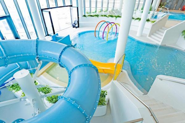 Na zdjęciu widoczny jest obiekt Aqua Polanki Bodnar Apartments położony w mieście Charzyno.