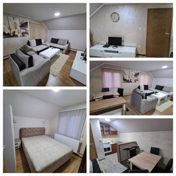 Na zdjęciu widoczny jest obiekt Apartmani Ognjen położony w mieście Nova Varoš.