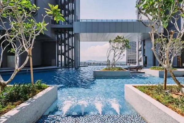 Trevor Bathtub Imperio Residence Seaview Jonker5min - Malacca