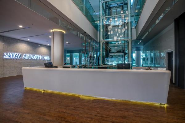Op de foto is het object TAV Airport Hotel Izmir te zien, gelegen in de stad Torbalı.
