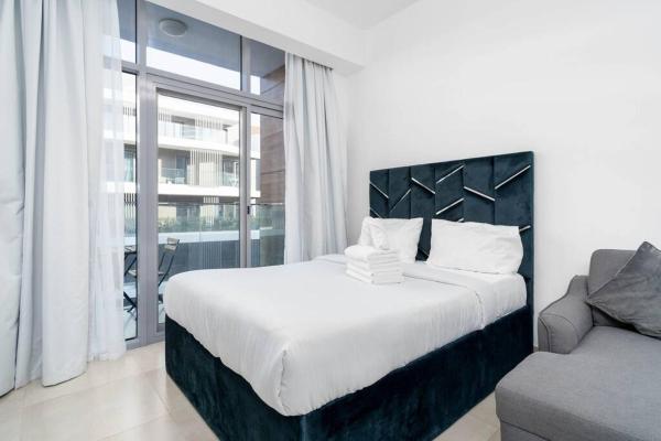 Na fotografii je vidět objekt Cozy studio in heart of Dubai - JVC nacházející se ve městě Dubaj.