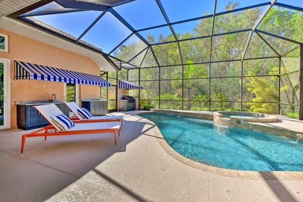 Na foto é possível ver o objeto Pet-Friendly Resort Home Private Pool and Spa! localizado na cidade de Parrish.