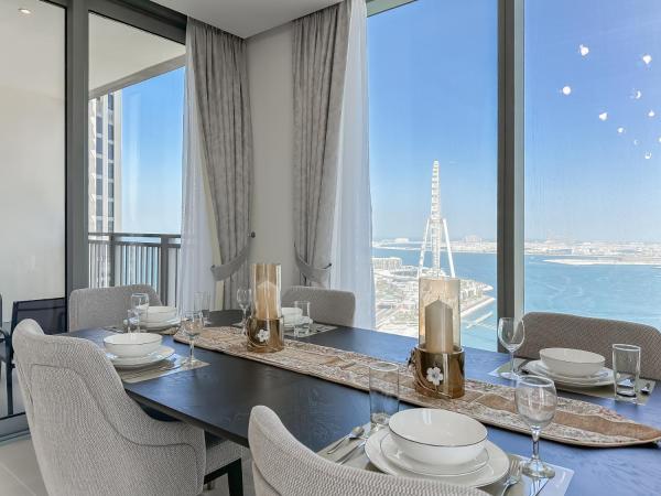 Na fotografii je vidět objekt Modern 3BR in Marina, Sea View Next to Bluewater - 28AB02 nacházející se ve městě Dubaj.