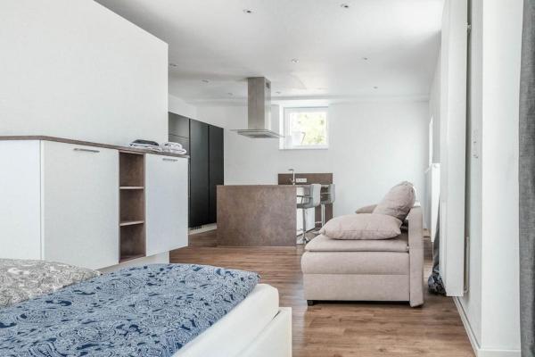 Nella foto è visibile l'oggetto Loft mit großer Terrasse bei der Kinderklinik 2C situato nella città di Siegen.