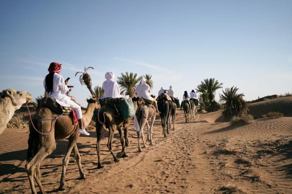 A la foto es mostra l'objecte CameLuxe Camp situat a la ciutat de M'Hamid El Ghizlane.