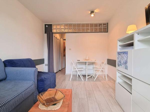 En la foto se muestra el objeto Studio Cabine pour 4 à SuperDévoluy, proche pistes et commerces, wifi et parking gratuits - FR-1-525-209 ubicado en la ciudad de Le Dévoluy.