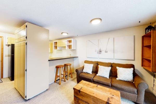 På bildet vises objektet Slope-Walk Condo som ligger i byen Sandpoint.