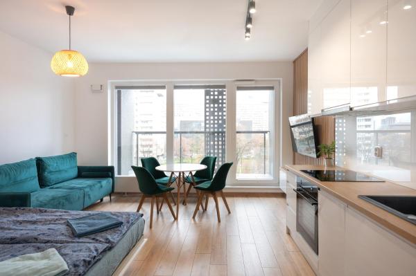 A la foto es mostra l'objecte Golden apartmentsIsok15I2 situat a la ciutat de Katowice.