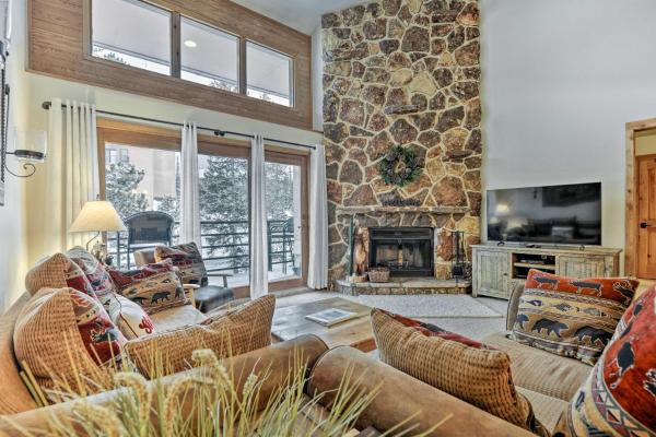 På billedet ses objektet All-Season Resort Condo 5 Mi to Dillon Reservoir beliggende i byen Silverthorne.
