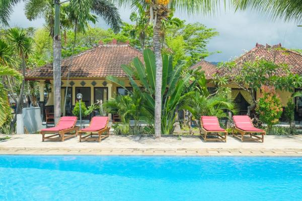 Na fotografii je vidět objekt RedDoorz at Tanjung Alam Hotel Lovina nacházející se ve městě Buleleng.