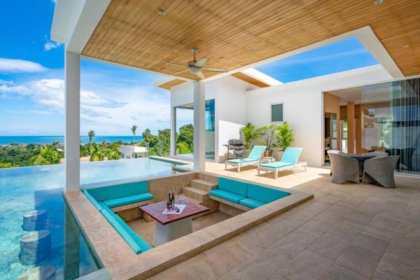 A la foto es mostra l'objecte Silver Beach 3br Sea View Pool&Wine Private Villa situat a la ciutat de Chaweng.