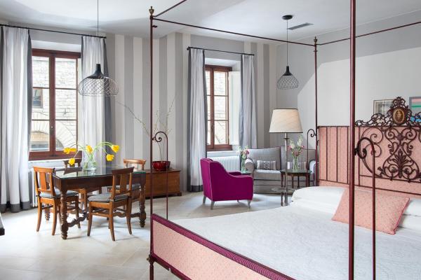 Na zdjęciu widoczny jest obiekt BorgoDeGreci Apartments położony w mieście Florencja.