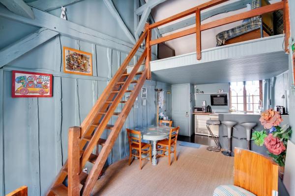 A la foto es mostra l'objecte Appartement charmant à Troyes avec cour intérieure clôturée - 50 m² situat a la ciutat de Troyes.