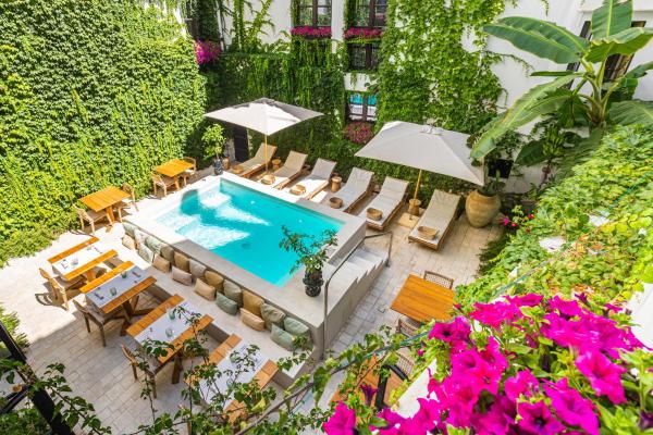 Na fotografii je vidět objekt Casa Nostra Boutique Hotel & Spa nacházející se ve městě Palermo.