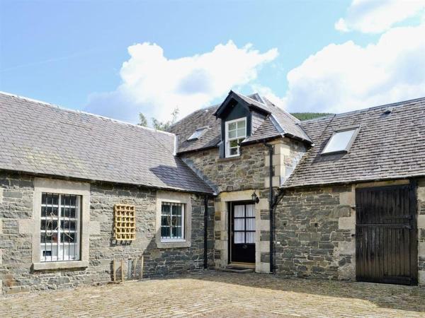 A la foto es mostra l'objecte Manyleith Rig Cottage situat a la ciutat de Polmood.