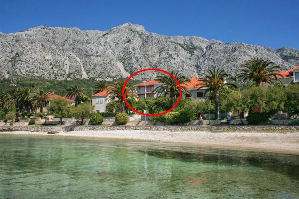 På bilden syns objektet Apartments by the sea Orebic, Peljesac - 10436 som ligger i staden Orebić.