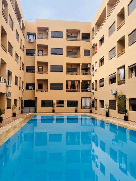 A la foto es mostra l'objecte Luxury Apartment in the center of Gueliz Marrakech situat a la ciutat de Marràqueix.