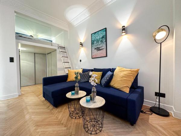 A la foto es mostra l'objecte CLEMENCEAU - Appartement Central, Calme, Cosy, Moderne situat a la ciutat de Niça.