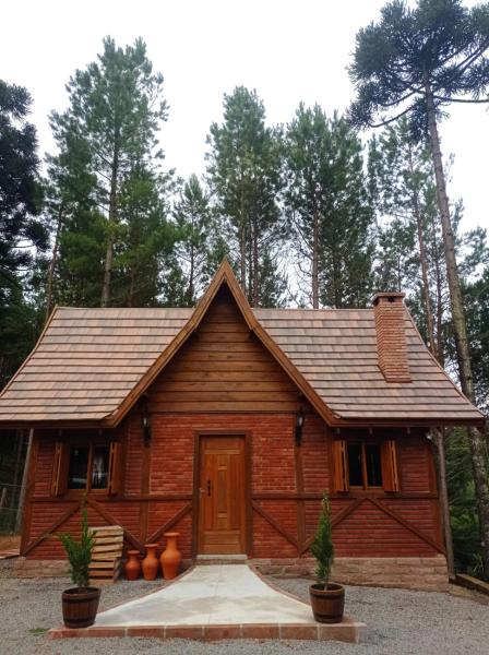 A la foto es mostra l'objecte Casa Medieval situat a la ciutat de Gramado.
