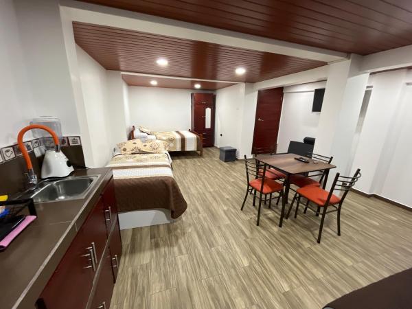 A la foto es mostra l'objecte Bello apartamento en Baños de Agua Santa situat a la ciutat de Baños.