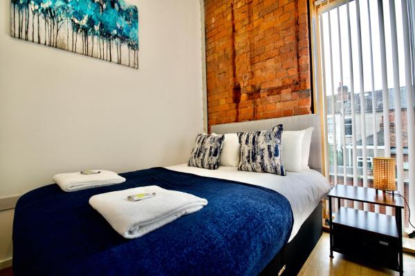 Na fotografii je vidět objekt City Loft Apartment nacházející se ve městě Coventry.