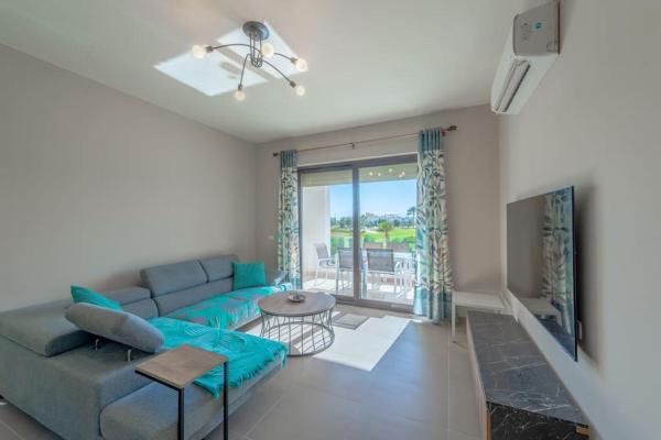 Bright 2-Bedroom Apartment with Golf Course & Pool View l Cyan, El Gouna, Hurghada