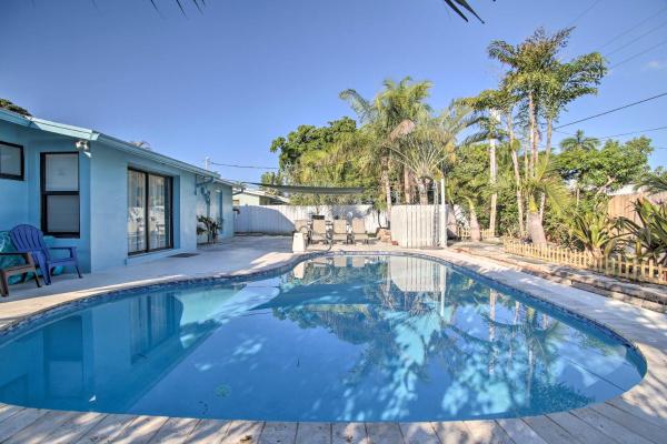 A la foto es mostra l'objecte Deerfield Beach Studio with Shared Pool and Grill situat a la ciutat de Deerfield Beach.