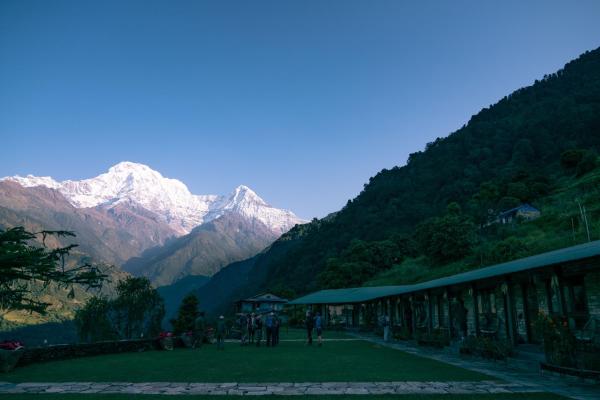 På billedet ses objektet Mountain Lodges of Nepal - Landruk beliggende i byen Narcheng.
