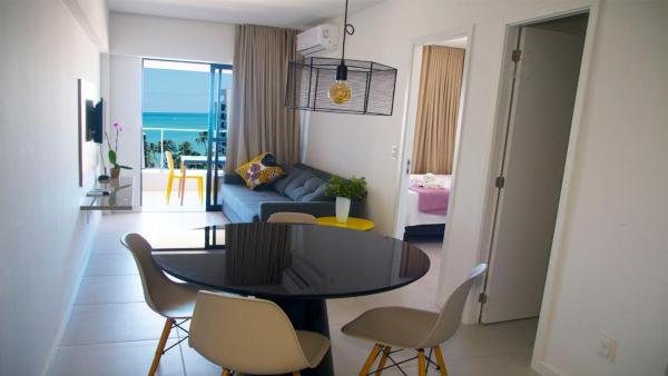 Na fotografii je vidět objekt APARTAMENTO ALTO LUXO A 4MIn DO MAR TIME nacházející se ve městě Maceió.