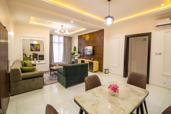 På billedet ses objektet Naya's Apartment: A Lush Ambience (Katampe, Abuja) beliggende i byen Abuja.