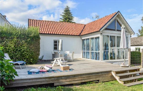 Na zdjęciu widoczny jest obiekt 2 Bedroom Beautiful Home In Smedstorp położony w mieście Onslunda.
