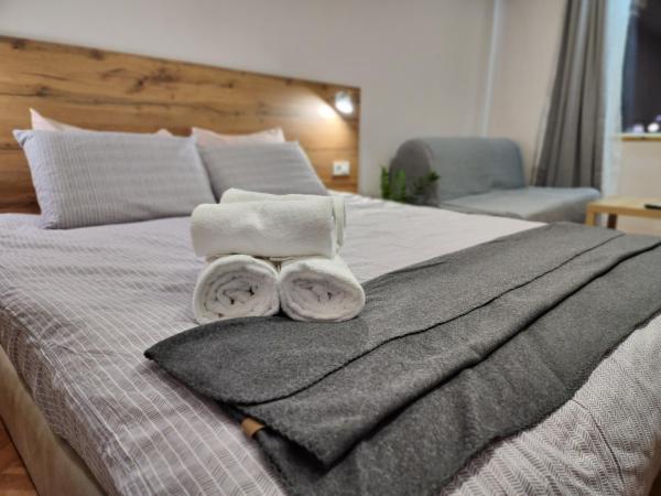 Na zdjęciu widoczny jest obiekt Malavi A5 top center apartment Ruse położony w mieście Ruse.