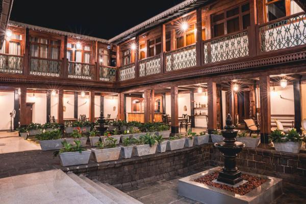 A la foto es mostra l'objecte Sawantwadi Palace Boutique Art Hotel situat a la ciutat de Banda.