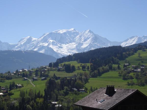 A la foto es mostra l'objecte Charmant 2 pièces au centre de Combloux avec vue Mont Blanc - FR-1-560-9 situat a la ciutat de Combloux.