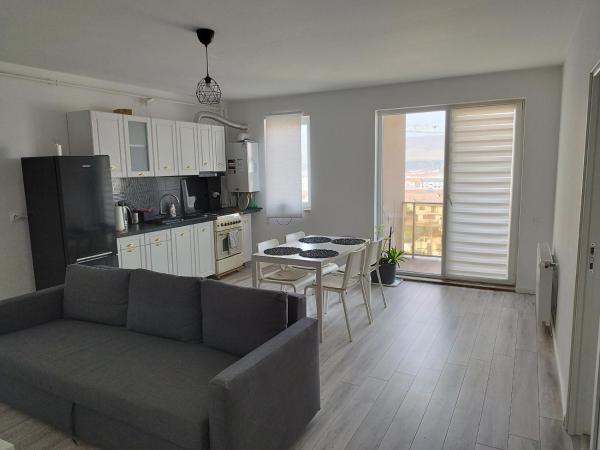 Op de foto is het object Nordic style Apartaments Floresti te zien, gelegen in de stad Vlaha.