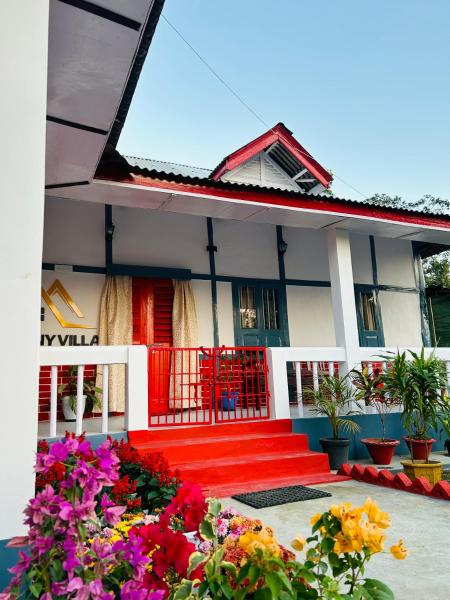 På bildet vises objektet Sunny Villa som ligger i byen Sivasagar.