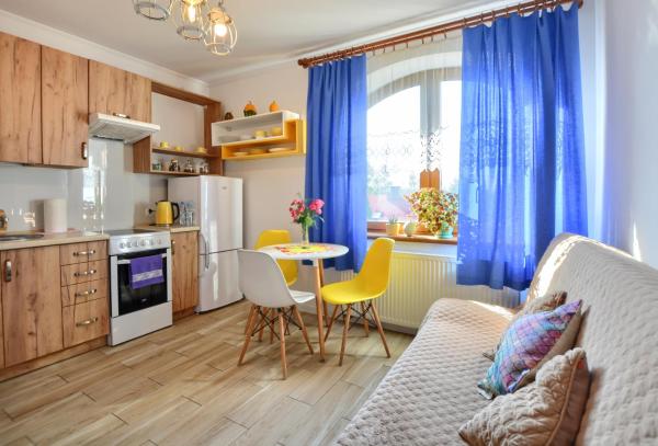 A la foto es mostra l'objecte Apartament Gościnny situat a la ciutat de Łańcut.