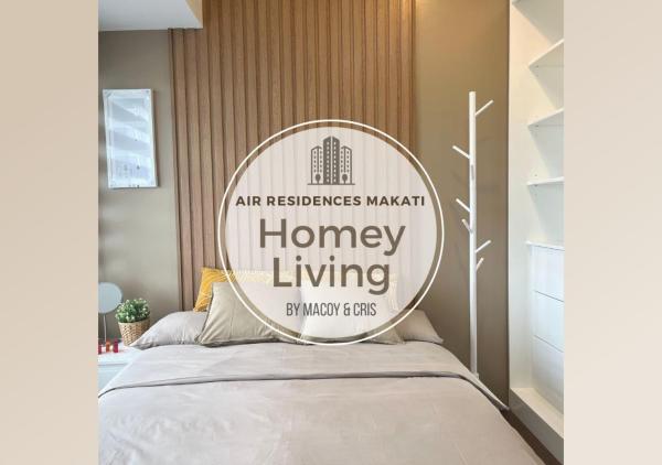 A la foto es mostra l'objecte Homey 1 Bedroom Unit at Air Residences situat a la ciutat de Manila.