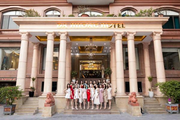 På billedet ses objektet Da Huong Hotel beliggende i byen Tam Tài.