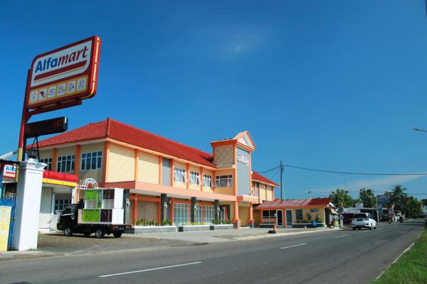 Op de foto is het object Aluky Hotel te zien, gelegen in de stad Majalengka.