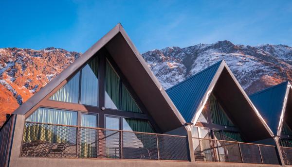 A la foto es mostra l'objecte Kazbegi View Cottages situat a la ciutat de Kazbegi.