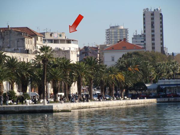 A la foto es mostra l'objecte Diocletian Apartments & Rooms situat a la ciutat de Split.