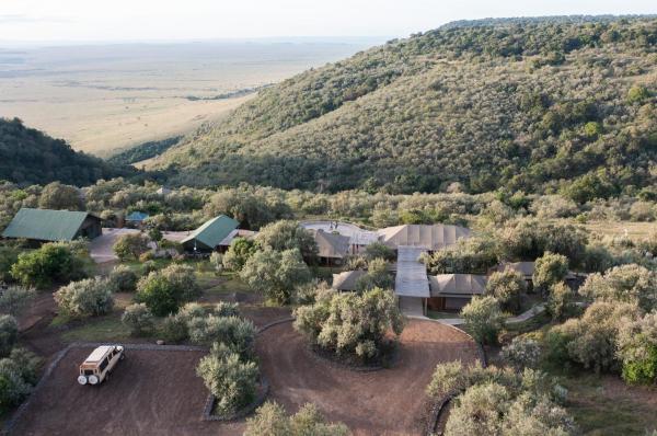 A la foto es mostra l'objecte Mara Elatia Camp situat a la ciutat de Masai Mara.