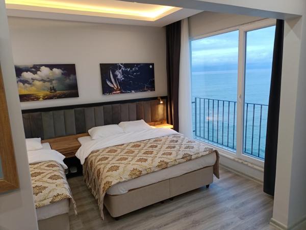 På bildet vises objektet The Marine Hotel som ligger i byen Trabzon.