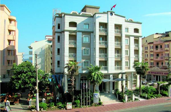 Na fotografii je vidět objekt Almena Hotel nacházející se ve městě Marmaris.