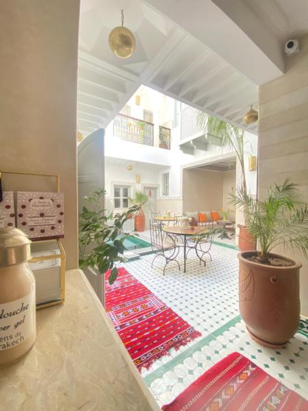 En la foto se muestra el objeto Riad privatisé Magnolia ubicado en la ciudad de Marrakech.