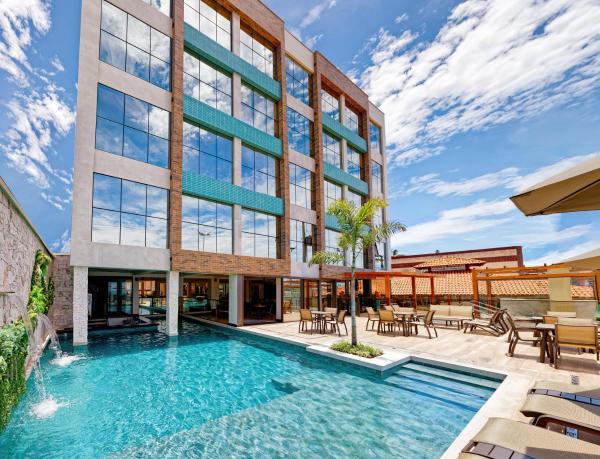 A la foto es mostra l'objecte Gaeta Hotel situat a la ciutat de Guarapari.